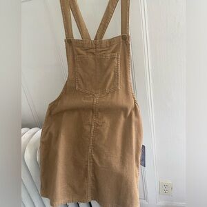 Corduroy overall dress